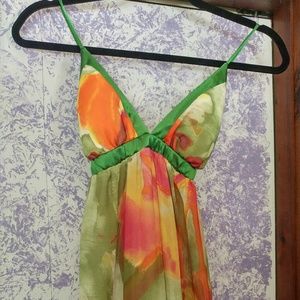 Watercolor Maxi Dress